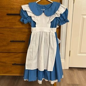 Alice and Wonderland girls costume xs